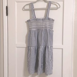 ASOS Mini Blue and White Striped Dress
